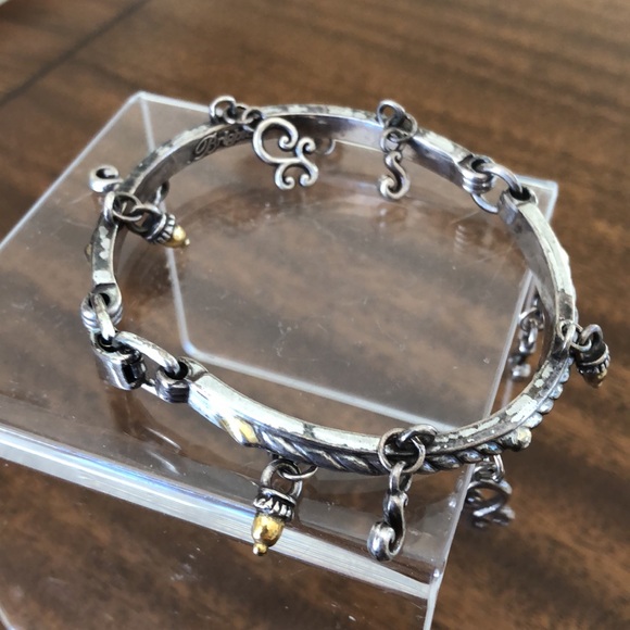 Brighton retired rare collector charm bangle bracelet - Picture 2 of 16